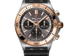 Breitling Chronomat 42 UB0134101B1S1 (2024) - Groen wijzerplaat 43mm Goud/Staal