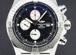 Breitling Super Avenger A13370 (2012) - Zwart wijzerplaat 48mm Staal