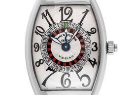 Franck Muller Long Island 1000 CC QZ (2006) - Silver dial 30 mm