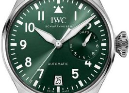 IWC Big Pilot IW501015 (2025) - Groen wijzerplaat 46mm Staal