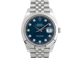 Rolex Datejust 41 126334 (2022) - Blauw wijzerplaat 41mm Staal