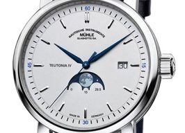 Mühle Glashütte Panova M1-44-05-LB (2024) - White dial 42 mm Steel case