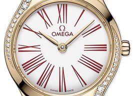 Omega De Ville Trésor 428.57.26.60.04.003 (2026) - Wit wijzerplaat 26mm Geelgoud