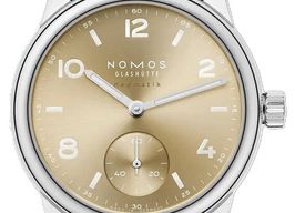 NOMOS Club Neomatik 755 (2026) - Gold dial 34 mm Steel case