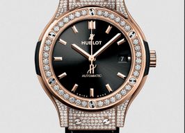 Hublot Classic Fusion 565.OX.1480.LR.1604 (2023) - Zwart wijzerplaat 38mm Roségoud