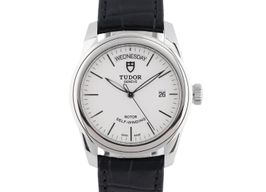 Tudor Glamour Date-Day 56000 (2022) - Silver dial 39 mm Steel case