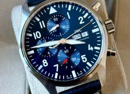IWC Pilot Chronograph IW378003 (2026) - Blauw wijzerplaat 43mm Staal