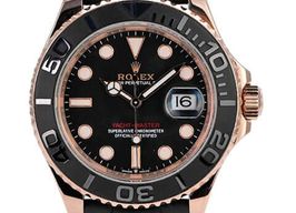 Rolex Yacht-Master 40 126655 (2023) - Black dial 40 mm Rose Gold case