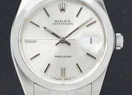 Rolex Oyster Precision 6694 (1985) - Silver dial 34 mm Steel case