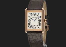 Cartier Tank Solo W5200025 (2016) - Zilver wijzerplaat 35mm Roségoud