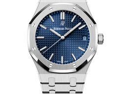 Audemars Piguet Royal Oak 15503BC.OO.1220BC.01 (2025) - Blue dial 41 mm White Gold case