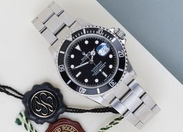 Rolex Submariner Date 16610 (2007) - Black dial 40 mm Steel case