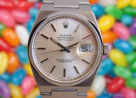 Rolex Datejust Oysterquartz 17000 (1988) - Zilver wijzerplaat 36mm Staal