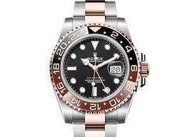 Rolex GMT-Master II 126711CHNR (2025) - Zwart wijzerplaat 40mm Goud/Staal