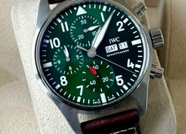 IWC Pilot Chronograph IW388103 (2024) - Green dial 41 mm Steel case
