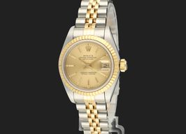 Rolex Lady-Datejust 69173 (1992) - Champagne dial 26 mm Gold/Steel case