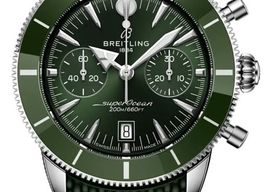Breitling Superocean Heritage AB3110361L1S1 (2026) - Groen wijzerplaat 40mm Staal