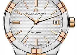 Maurice Lacroix Aikon AI6008-TT032-230-1 (2026) - Grijs wijzerplaat 42mm Titanium