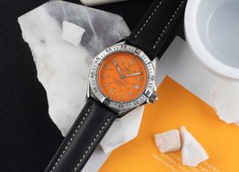 Breitling Superocean A17040 (1998) - Orange dial 41 mm Steel case