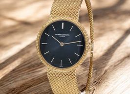 Vacheron Constantin Vintage 7613 (1970) - Blauw wijzerplaat 33mm Geelgoud