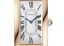 Cartier Tank Américaine WGTA0134 (2026) - Zilver wijzerplaat 24mm Roségoud