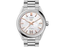 TAG Heuer Carrera WBN231C.BA0001 (2024) - Parelmoer wijzerplaat 36mm Staal