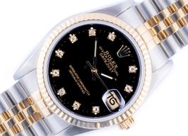 Rolex Datejust 31 68273 (1994) - Black dial 31 mm Gold/Steel case