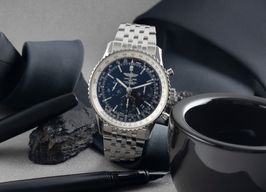 Breitling Navitimer 01 AB01211Y/BE65 (Unknown (random serial)) - Black dial 43 mm Steel case