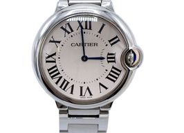 Cartier Ballon Bleu 3005 (Unknown (random serial)) - White dial 36 mm Steel case