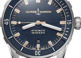 Ulysse Nardin Diver 8163-175-7MIL/93 (2026) - Blauw wijzerplaat 43mm Staal