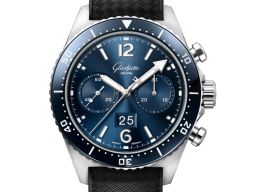 Glashütte Original SeaQ Chronograph 1-37-23-02-81-33 (2026) - Blue dial 43 mm Steel case