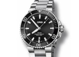 Oris Aquis Date 01 733 7730 4134-07 8 24 05PEB (2024) - Black dial 44 mm Steel case