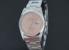 Rolex Datejust 36 16200 (2003) - Pink dial 36 mm Steel case