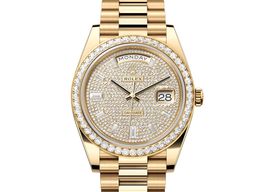 Rolex Day-Date 40 228348RBR-0037 (2024) - Diamond dial 40 mm Yellow Gold case