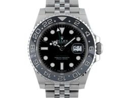 Rolex GMT-Master II 126710GRNR (2024) - Zwart wijzerplaat 40mm Staal