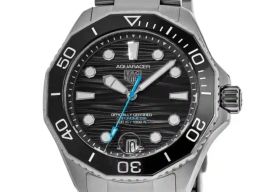 TAG Heuer Aquaracer 300M WBP5110.BA0013 (2025) - Zwart wijzerplaat 42mm Staal