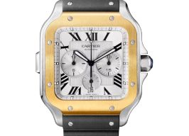 Cartier Santos W2SA0008 (2025) - White dial 45 mm Steel case