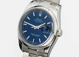 Rolex Datejust 36 116200 (2018) - Blue dial 36 mm Steel case