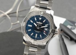 Breitling Avenger A17318101B1A1 (Unknown (random serial)) - Black dial 43 mm Steel case