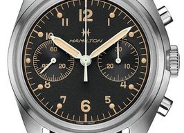 Hamilton Khaki Aviation H76409530 (2025) - Black dial 40 mm Steel case