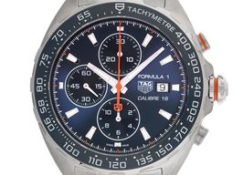TAG Heuer Formula 1 Calibre 16 CAZ201G.BA0876 (2025) - Blauw wijzerplaat 44mm Staal