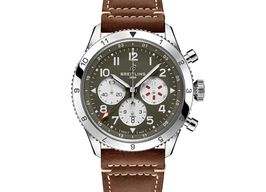 Breitling Super Avi AB04452A1L1X1 (2025) - Groen wijzerplaat 46mm Staal