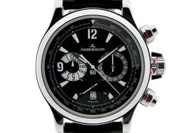 Jaeger-LeCoultre Master Compressor Chronograph 146.8.25 (2007) - Zwart wijzerplaat Onbekend Staal