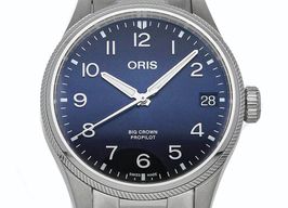 Oris Big Crown ProPilot Date 01 751 7761 4065-07 8 20 08P (2023) - Blue dial 41 mm Steel case