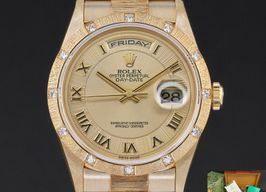 Rolex Day-Date 36 18308 (1995) - Champagne dial 36 mm Yellow Gold case