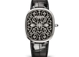 Patek Philippe Golden Ellipse 5738/51G-001 (2025) - Black dial 35 mm White Gold case