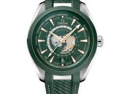 Omega Seamaster Aqua Terra 220.32.43.22.10.001 (2023) - Groen wijzerplaat 43mm Staal