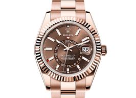 Rolex Sky-Dweller 336935 (2025) - Bruin wijzerplaat 42mm Roségoud