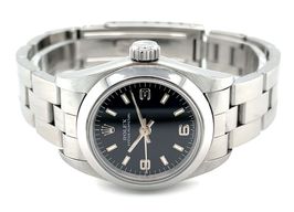 Rolex Oyster Perpetual 67180 (1997) - Black dial 26 mm Steel case