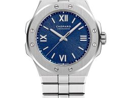 Chopard Alpine Eagle 298601-3001 (2024) - Blauw wijzerplaat 36mm Staal